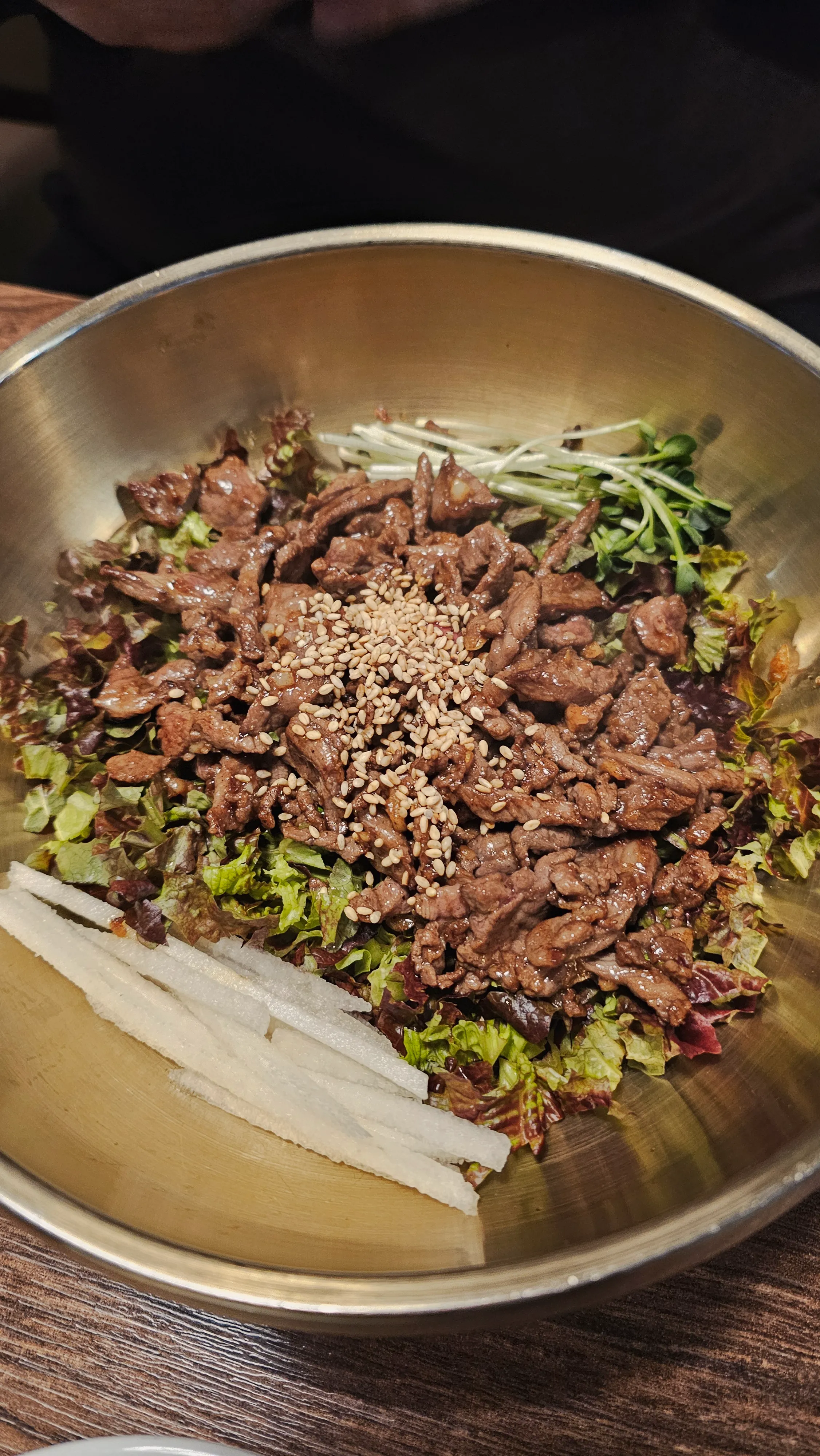 (익힌)육회비빔밥