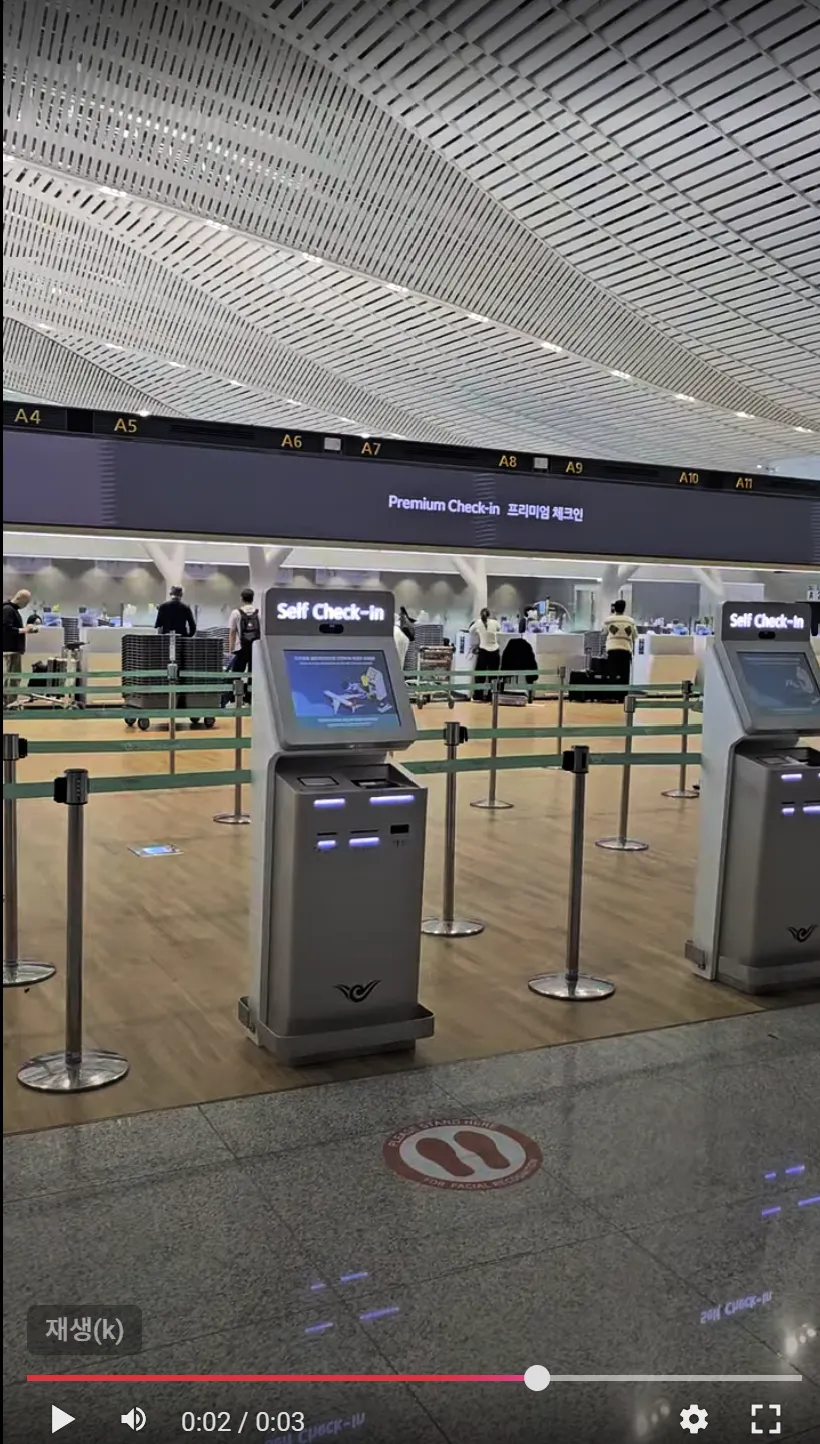 프리미엄 체크인